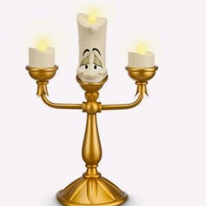 Disney  Luminer Gold Character Candle Holder